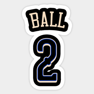 lonzo ball Sticker